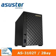 【ASUSTOR 華芸】 AS-3102T 2Bay網路儲存伺服器